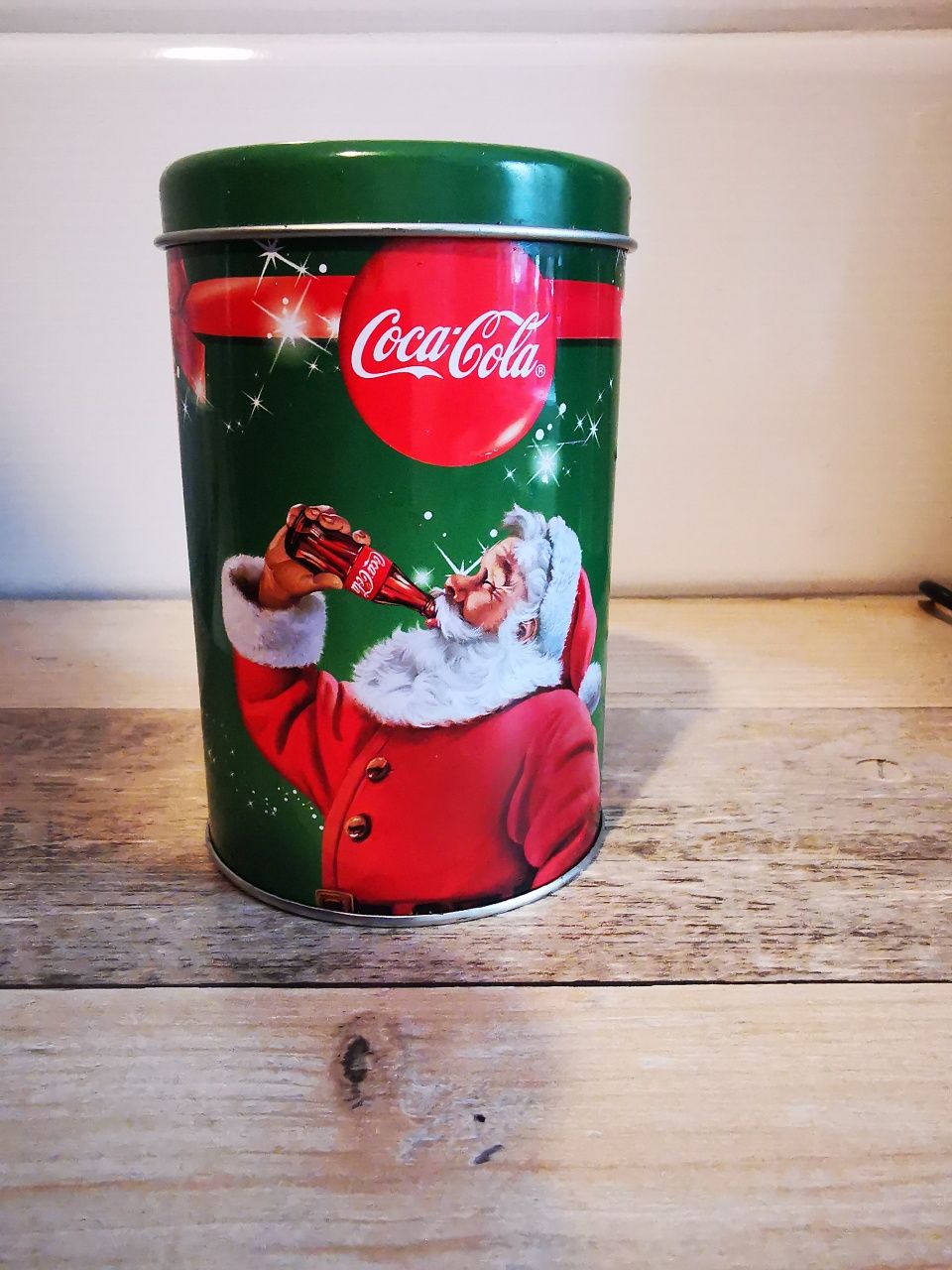 Cutie metalica Coca Cola Moș Craciun