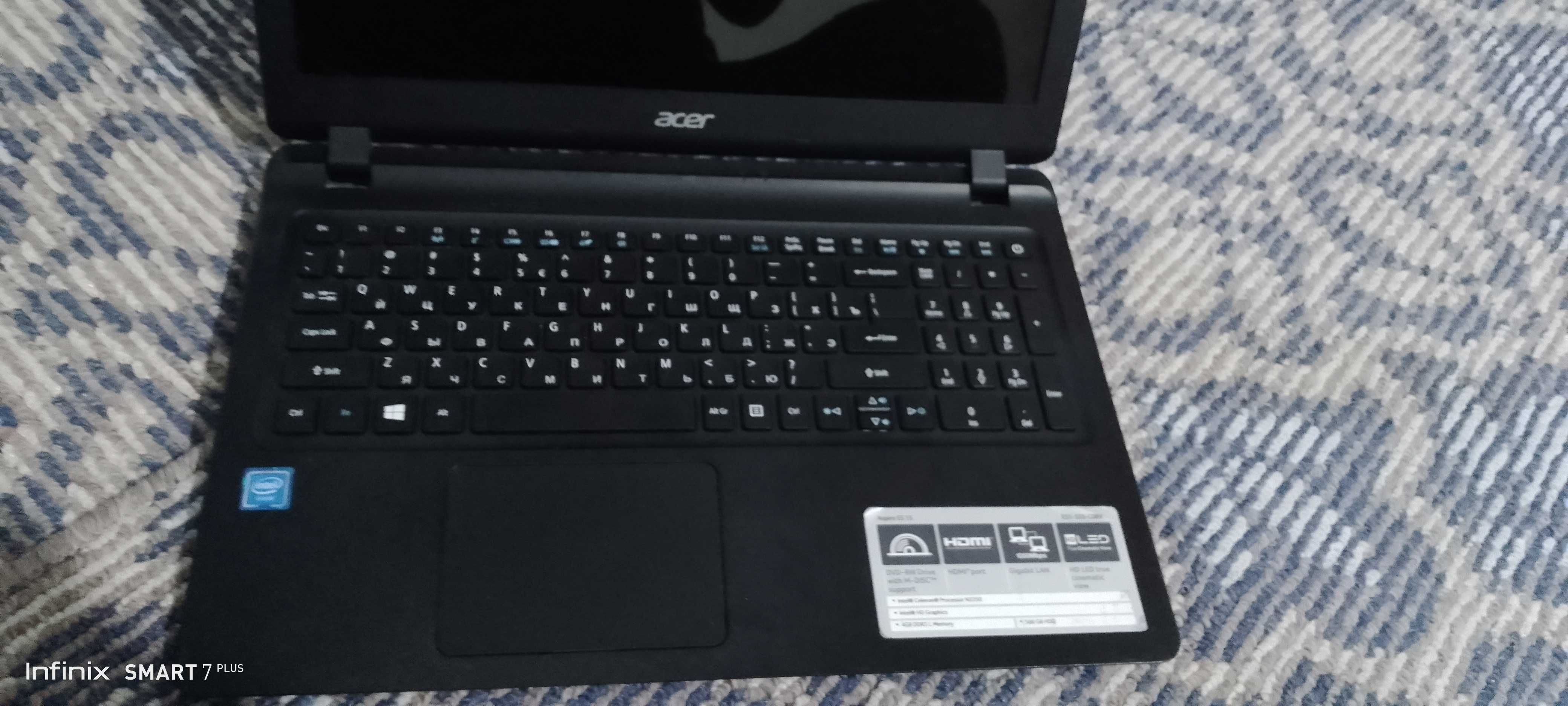 Noutbuk Acer xotirasi 4/500