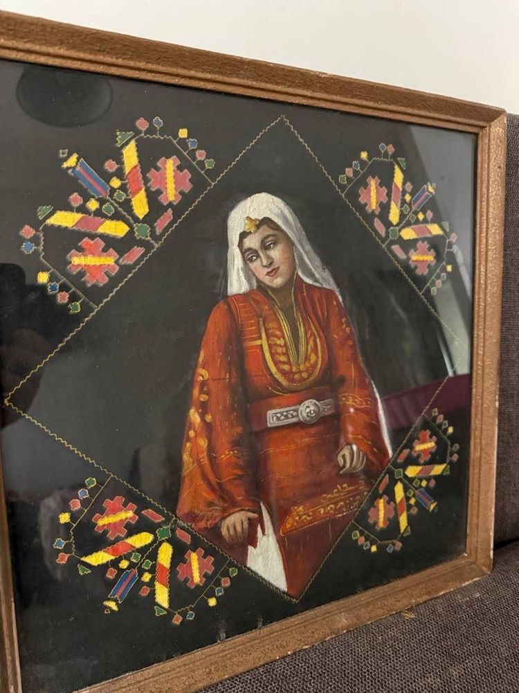 картини с рамки, стъкло, средата на ХХ в