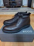 Ботинки Ecco (Дания),GoreTex,кожа,оригинал,новые,р-р 43