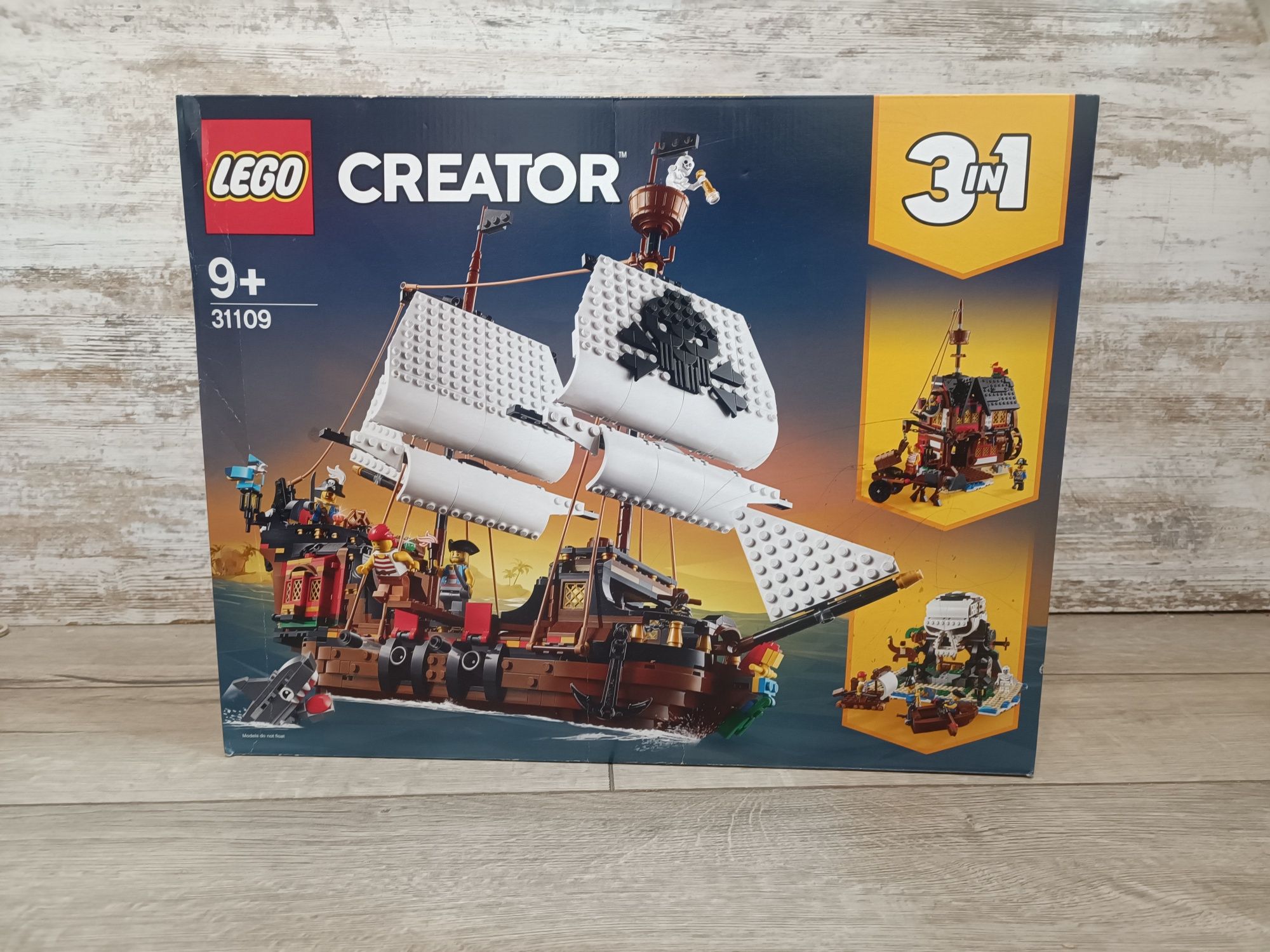 Lego 31109 creator pirate ship лего пиратский корабль