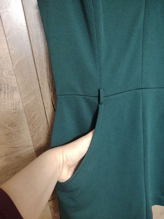 Salopeta verde scurta