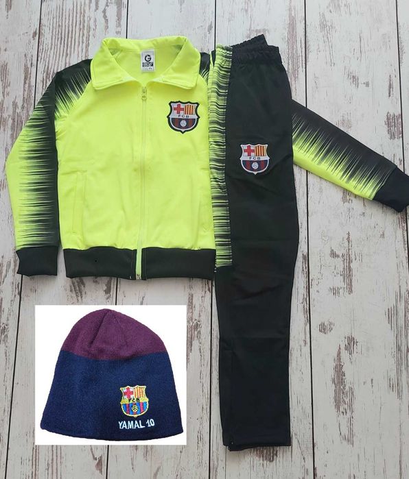 Сет Зимна Шапка + Детски анцуг Роналдо Червен CR7 Анцуг Португалия