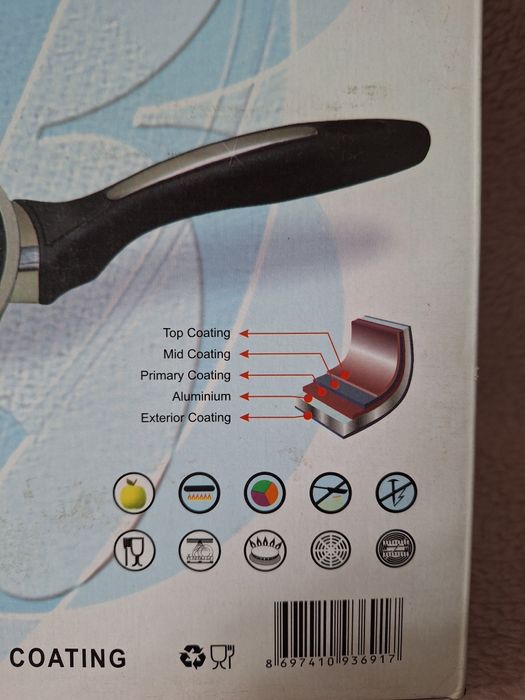 Set wok NOU Tigaie noua Bachmayr 28 cm, aluminiu si antiaderenta, ceai