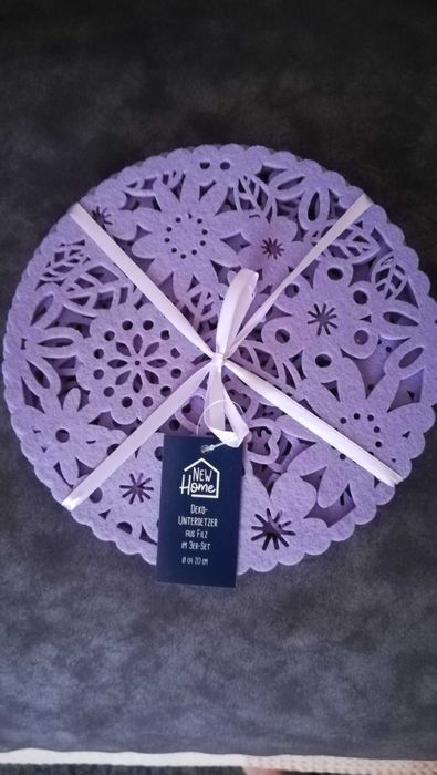 Декоративные подставки из фетра Германия НОВЫЕ