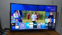 Televizor led 4K UHD Smart Curbat Samsung 140 cm WiFi
