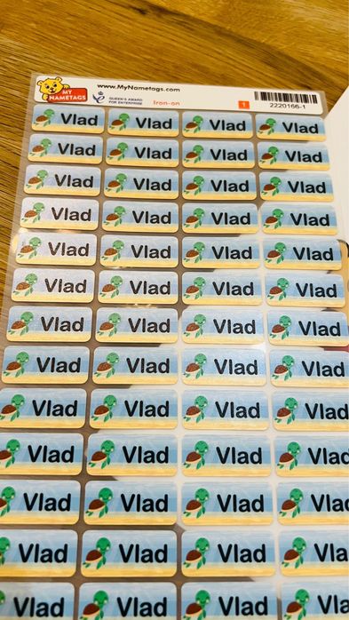 Etichete haine nume VLAD