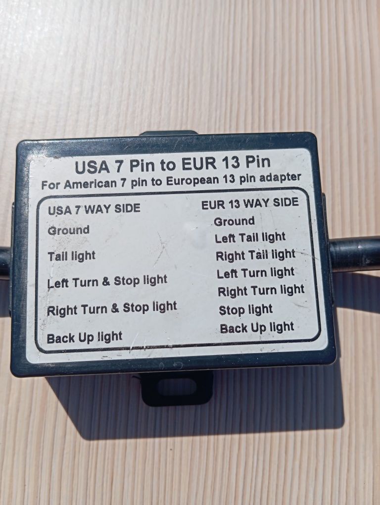 Преход от USA към EU 7 към 13пина