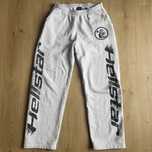 Pantaloni Hellstar de trening sweatpants gri grey