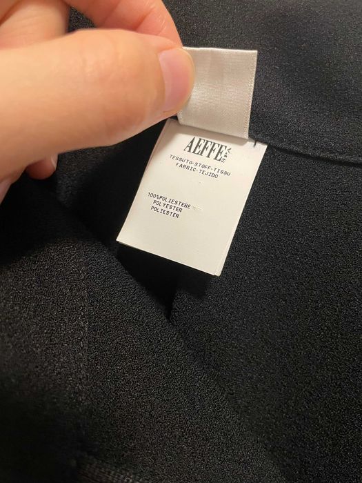 Fusta scurta neagra cu fermoar Jeremy Scott XS