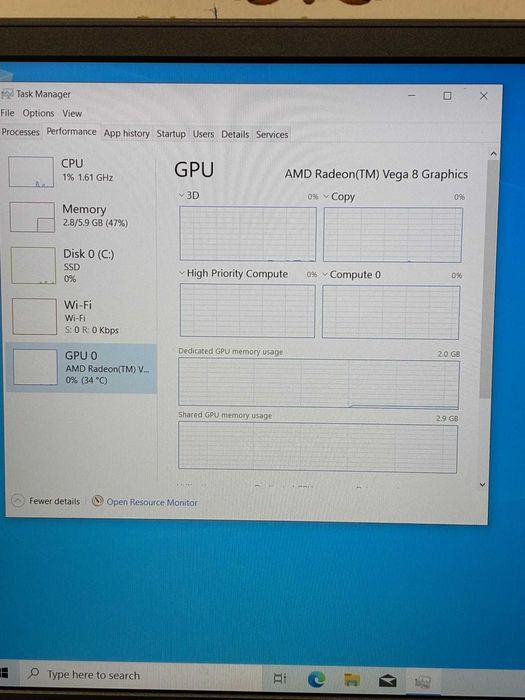 Hope Amanet P10/DELL AMD RYZEN 5-3450U 8GB RAM 512GB SSD