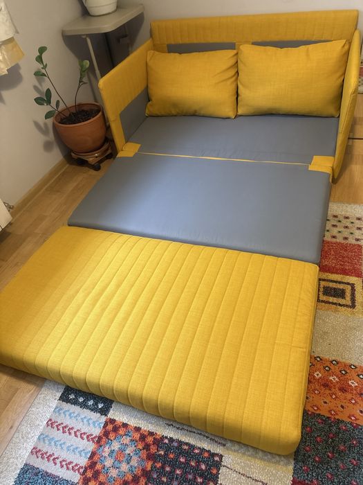 Жълт диван-легло НОВ Последно нам до 10/ 122025!