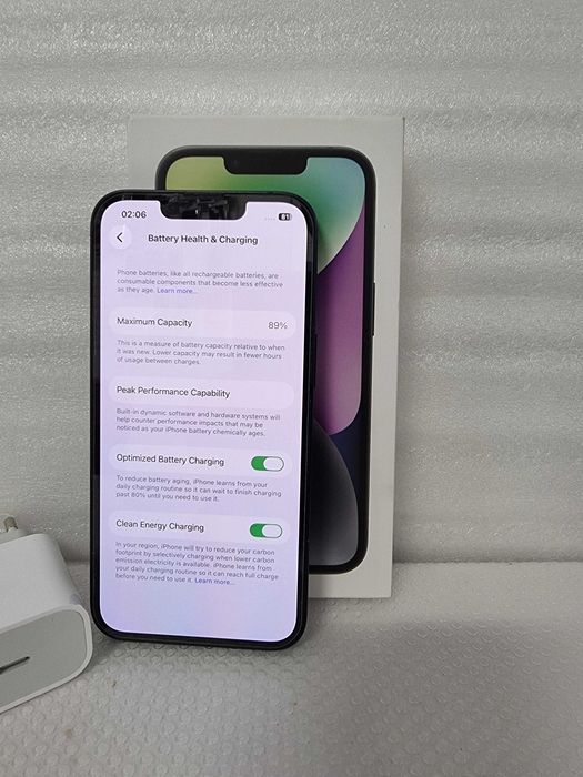 Iphone 14 Midnight  condiție f bună