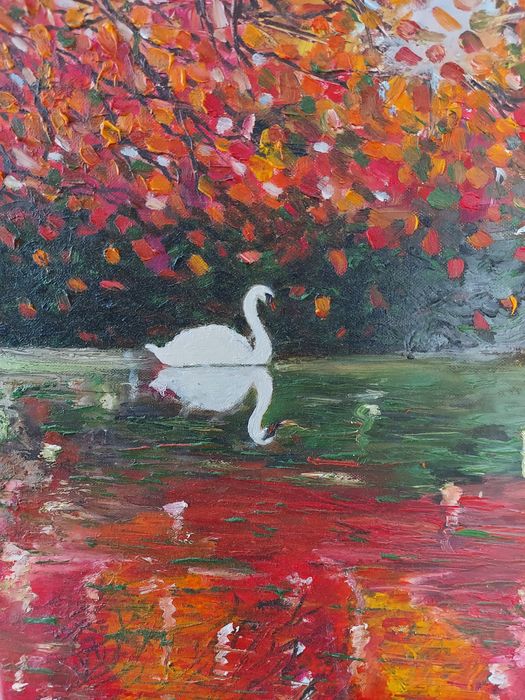 "Есенна фантазия" с подрамка