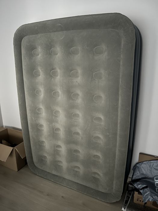 Saltea Idoo - 2 pers cu pompa incorporata 137x193x46cm, max 295kg