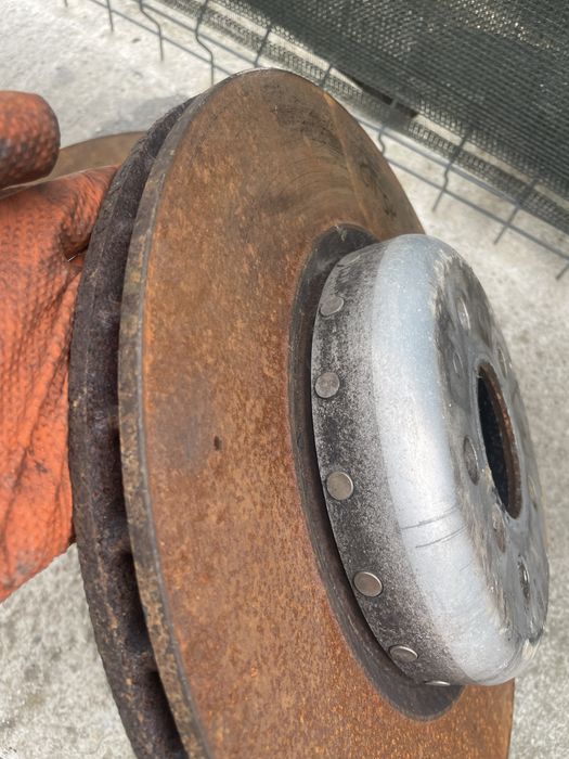 Set disc / discuri frana spate BMW g11 g12 seria 7 OEM stare buna