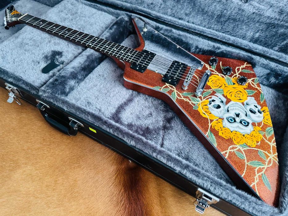 УНИКАТ! 2006 Gibson Explorer '76 Custom Mod!