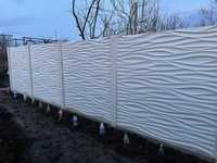 Gard din beton stâlpi de beton capace de beton dale