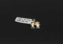 Pandantiv aur 14k 0.71gr