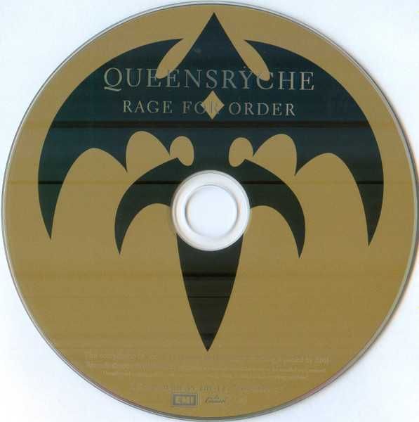 CD Queensryche - Rage For Order 1986