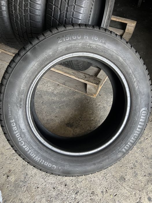 4 anvelope de iarna 215/60/16 Continental 8.2-8.5 mm!