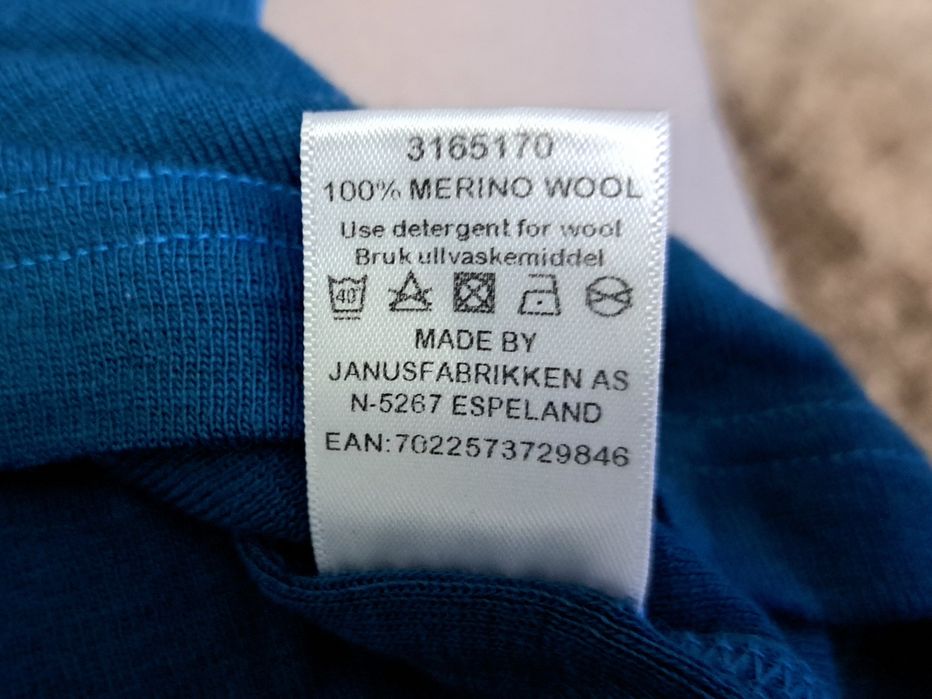 Janus-Ориг. Ски блуза Мерино