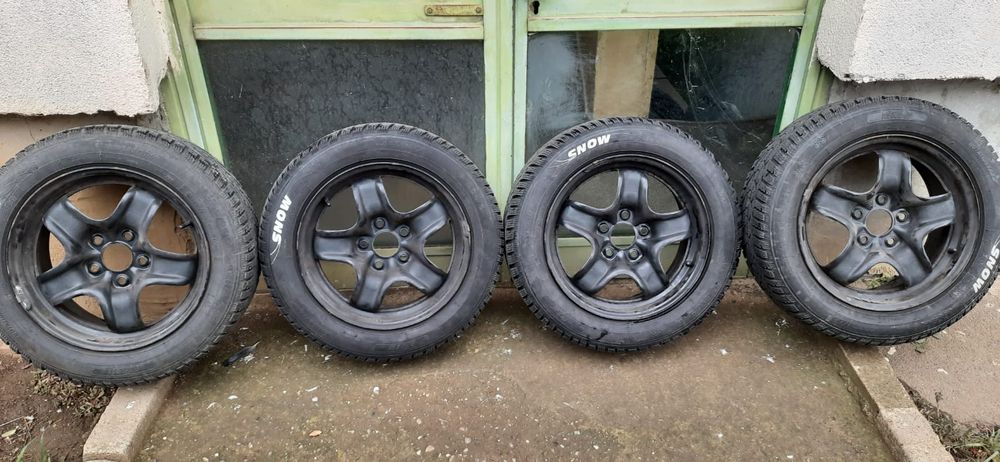 Roți iarnă Renault cu senzori.