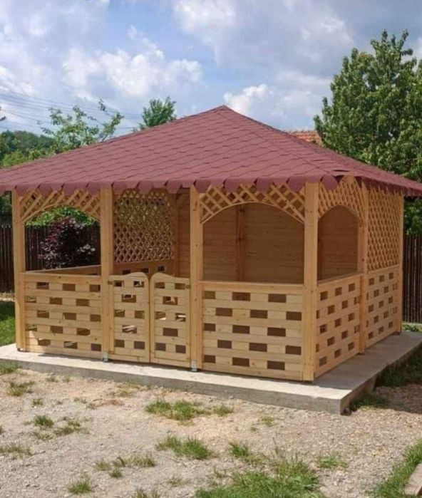 Terase din lemn
-foișoare la comanda
-garaje auto
-pergole modele mode