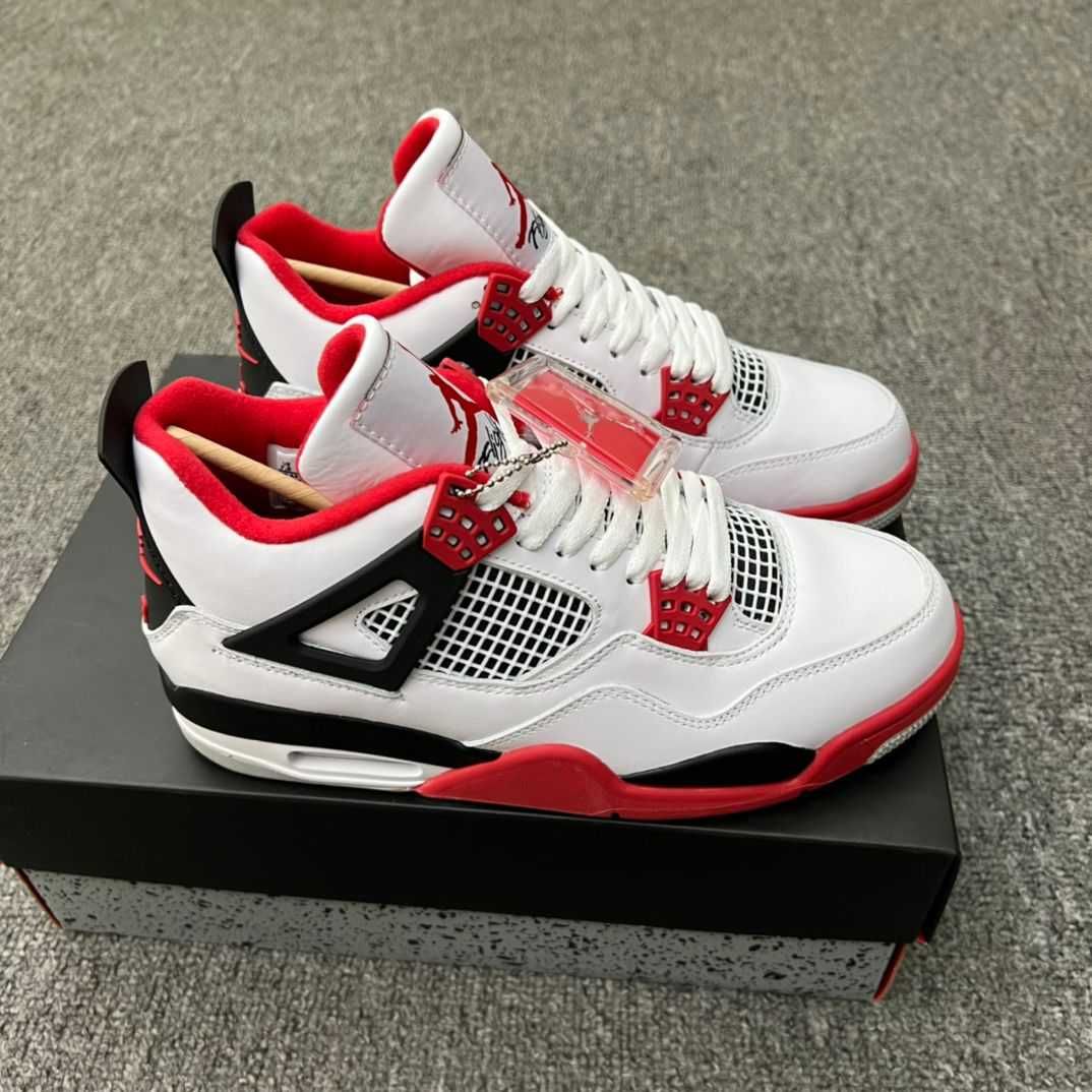 Jordan 4 Red Fire LUXURY l Calitate Premium l Full Box
