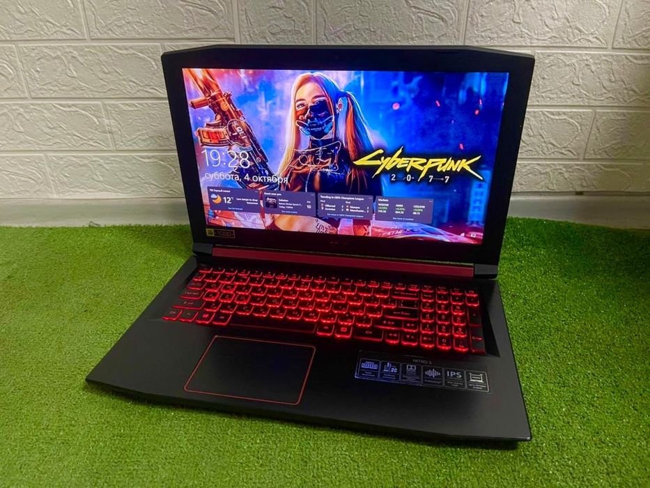 Игровой Acer Nitro 5 Core i5-7300H/GTX1050/8GB/SSD256Gb/HDD1000GB/