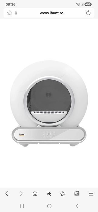 Litiera automata pisici Ihunt v2