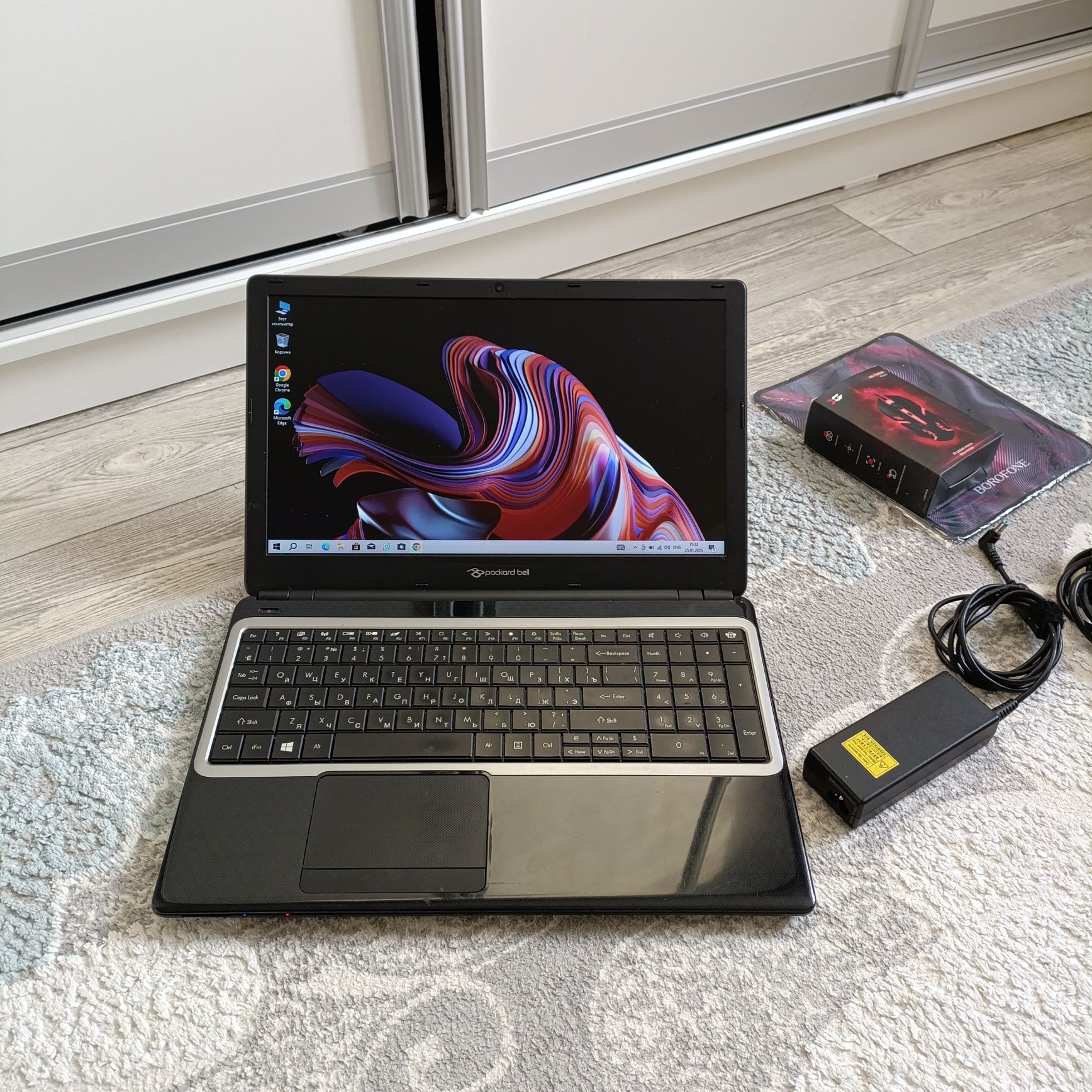 Acer Packard Bell/Core N3520_4-ядра/ОЗУ-4ГБ/SSD-128ГБ/Windows10+Office