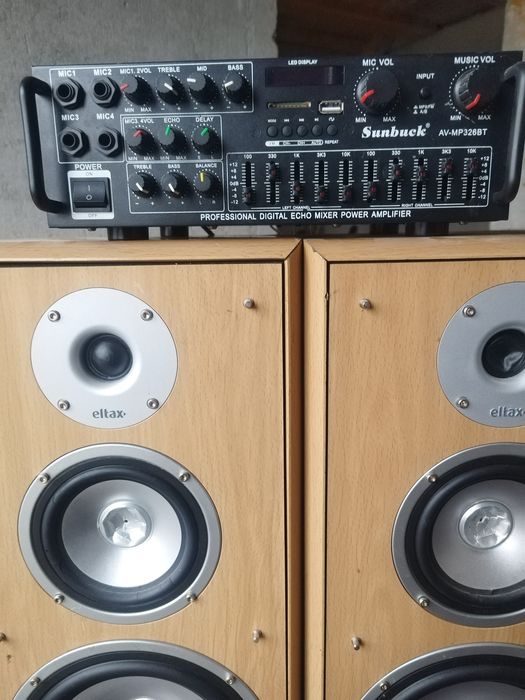 Sistem audio cu Bluetooth USB și card SD.