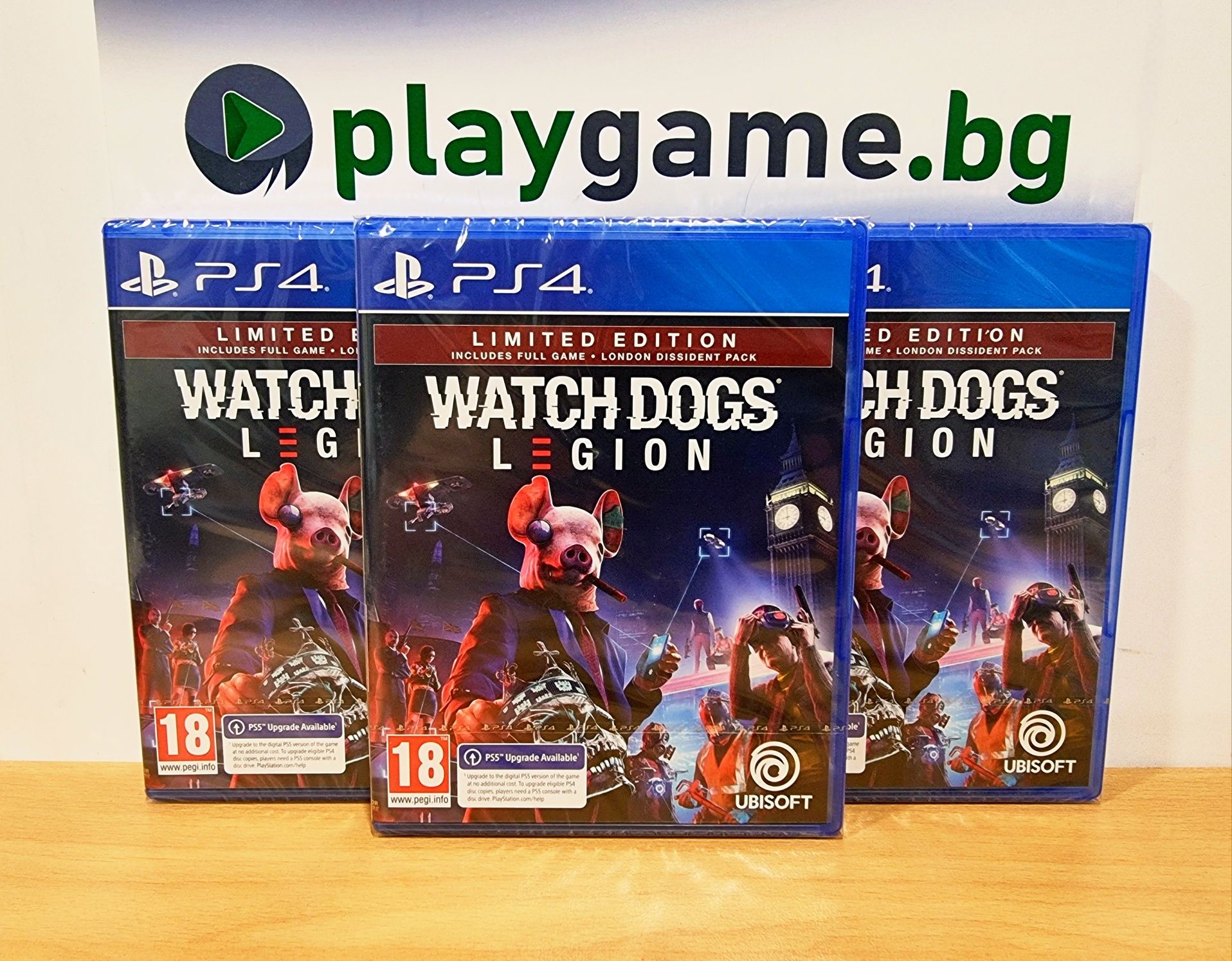 Чисто нова игра Watch Dogs Legion Limited Edition за PS4