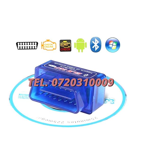 Interfata De Diagnoza Universala Obd2 Elm327 Bluetooth