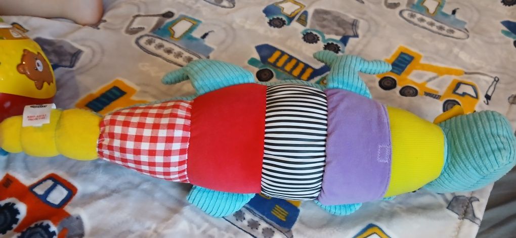 Minge interactiva Vtech si jucarie pluș tummy time