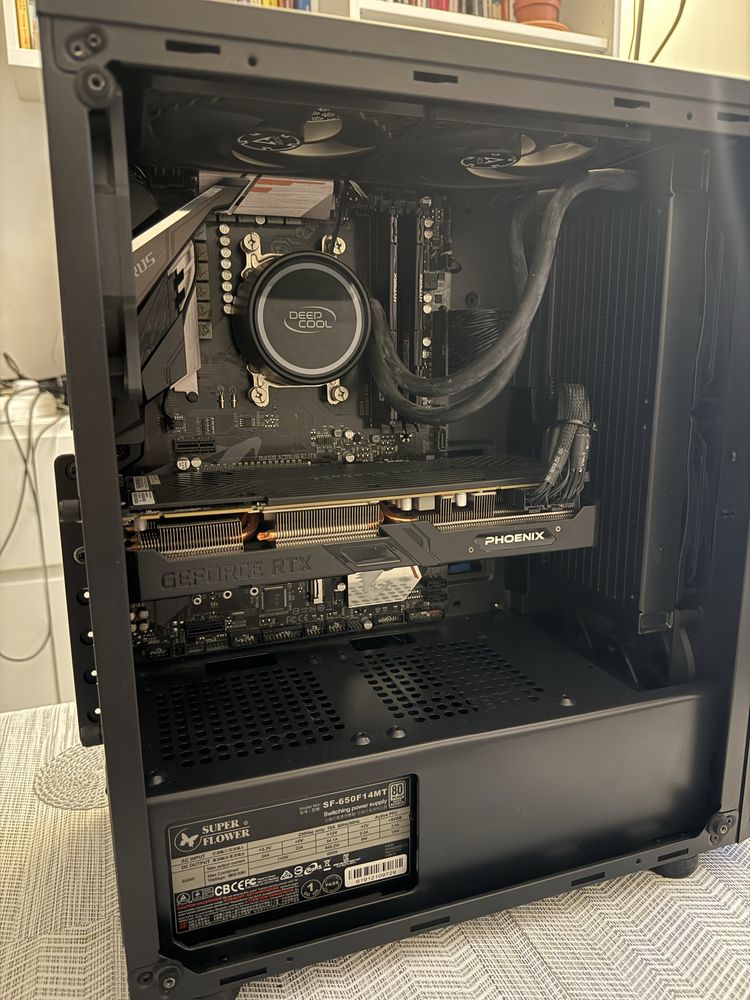 pc gaming cu rtx 2070 super, ryzen 7 3800x, placa de baza defecta!!!