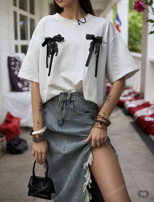 Дамска блуза S леко oversized