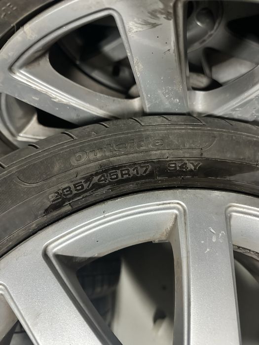 Джанти с гуми Audi 17 S-line