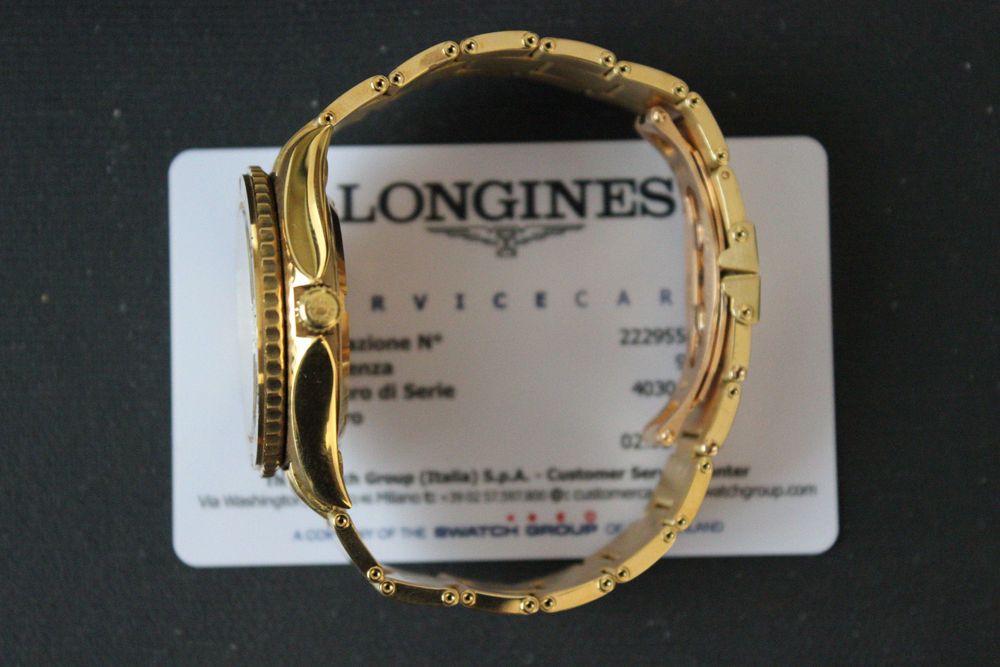 Longines Admiral 5 stars NOS-Ceas aur 18k