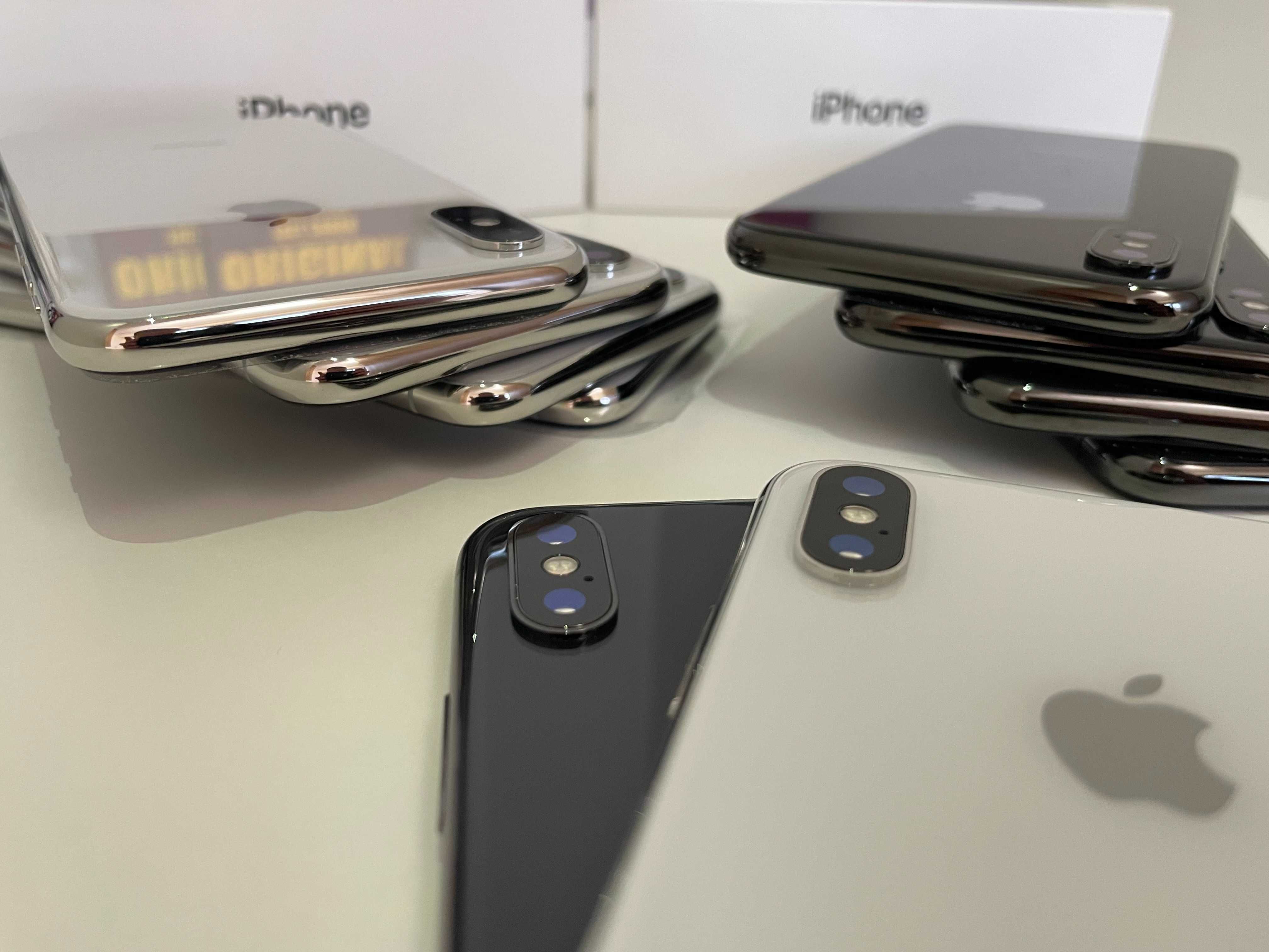 iPhone X 256GB - 12 месеца ГАРАНЦИЯ/ опция ЛИЗИНГ + ПОДАРЪЦИ