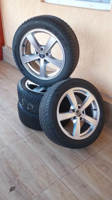 Jante r17, 5×112, anvelope 225/50/r17