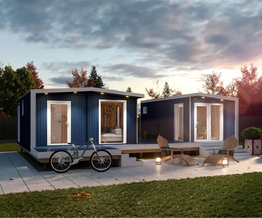 Модульные дома под ключ полностью новый готовый вариант