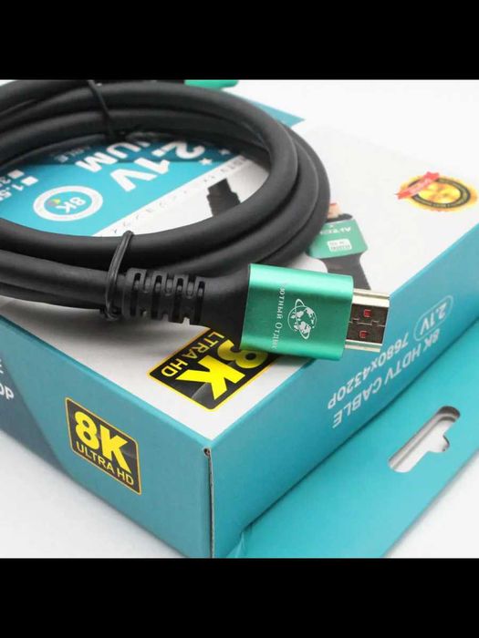 Кабель HDMI 8К для TV PS Xbox 2 метра
