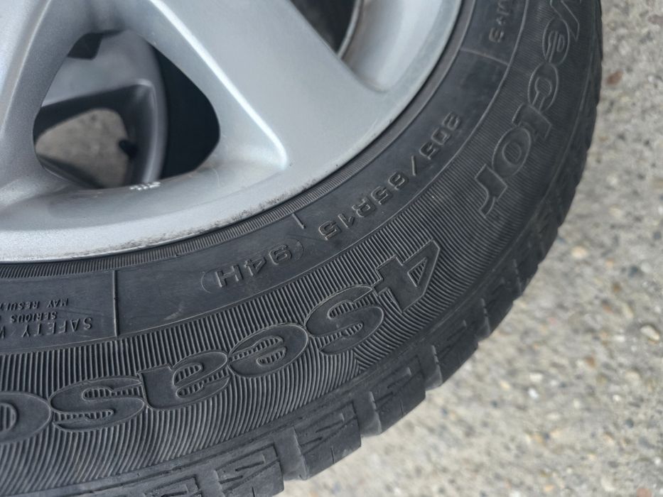 Cauciucuri 205/55/16 cu jante 5x120 bmw/ separat iarna