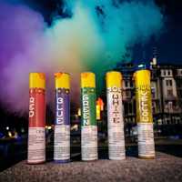 Fumigene colorate cu FITIL pentru sedinte FOTO