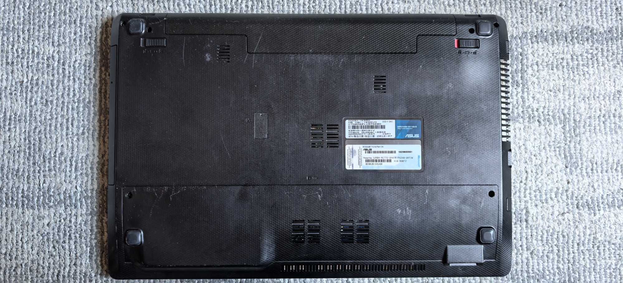 Laptop Asus Intel Core I5 3210M 8gb ddr3 display 15,6inch