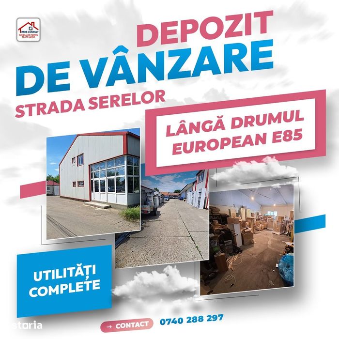 Spatiu depozitare ideal pentru afacerea ta! CE1138