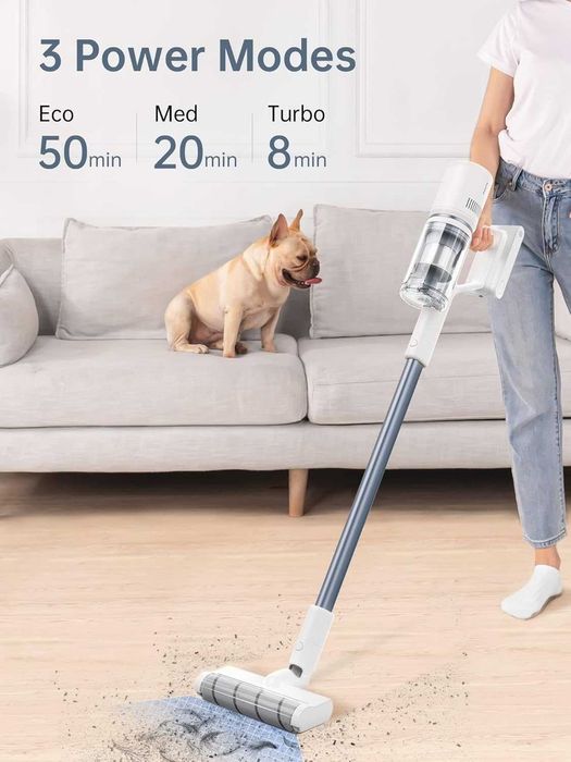 Вертикална прахосмукачка Dreame P10 3 режима до 50 минути работа