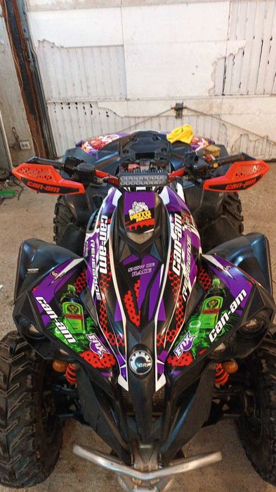 Stickere Autocolant Can-Am Renegade 2005 - 2021 Printat si Laminat